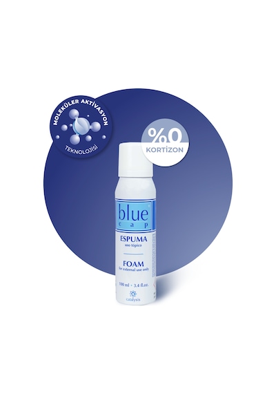 Blue Cap Kuru Cilter İçin Kortizonsuz Nemlendirici Köpük Krem 100 ML