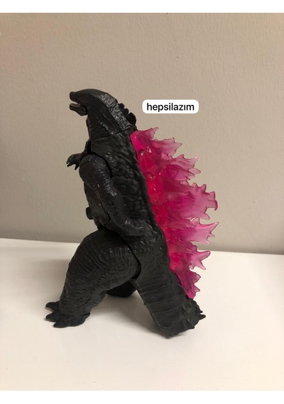 2 Adet Godzılla Kong Aksesuarlı Model Oyuncak Godzilla