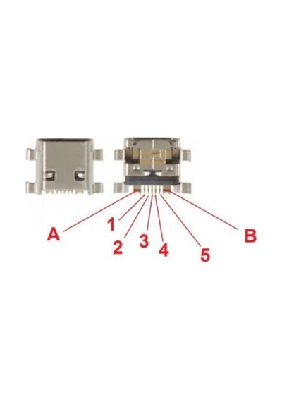 Samsung Uyumlu S7560-S7562 Usb Şarj Soketi