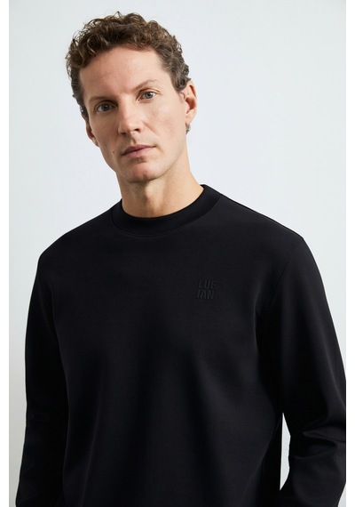 Lufian Grand Erkek Sweatshirt Siyah Siyah 112030192100100