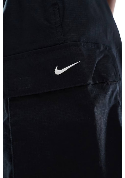 Nike Sportswear Oversized Cargo Dans Pant Kadın Oversize Kargo Cepli Dokuma Eşofman Altı Siyah Siyah
