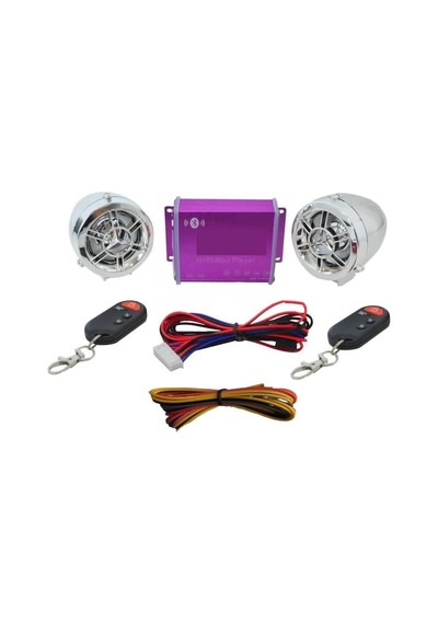 Motosiklet Mp3 Çalar - Alarm - Usb Okuyucu- Sd Kart- Bluetooth Öz (429093797)