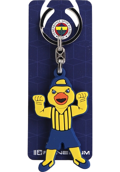 Yellow Maskot Silikon Anahtarlık Çok Renkli