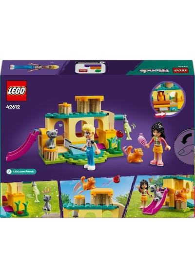 LEGO® Friends Kedi Oyun Parkı Macerası 42612 5+ Yaratıcı Oyuncak Yapım Seti - 87 Parça
