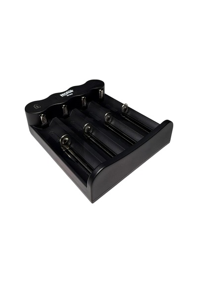 Micron 18650, 21700, 26650, 14500,10440 Pil Şarj Cihazı 4 Yuvalı Type-c Girişli 3.7v Li-ion Şarj Aleti