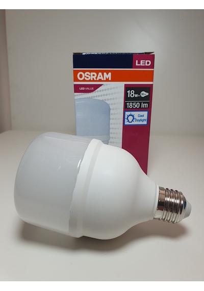 Led Value 18 Watt E27 Duylu 6500kelvin Beyaz Işık 1850lümen