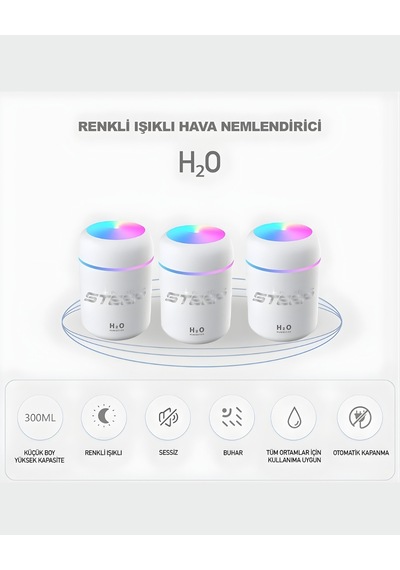Steep Ultrasonik Hava Nemlendirici Buhar Makinesi Ve Aroma Difüzörü
