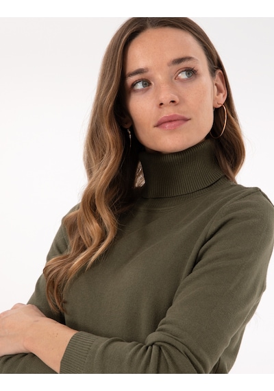 Pierre Cardin Kadın Haki Kazak /triko 50300786-vr027 Haki