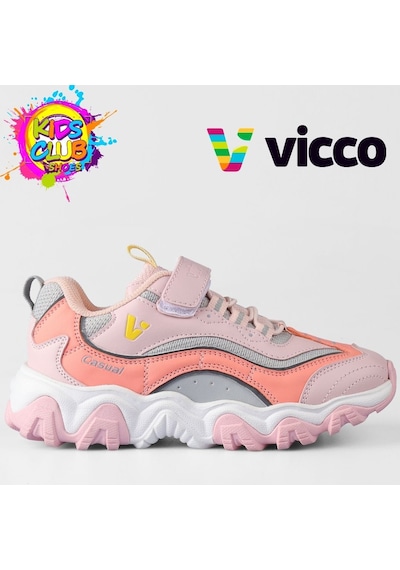 Vicco Pote D-lites Ortopedik Çocuk Spor Ayakkabı Pudra
