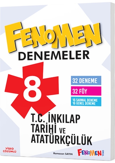 8. Sınıf İnkılap Tarihi Ve Atatürkçülük Branş Deneme 32 Deneme