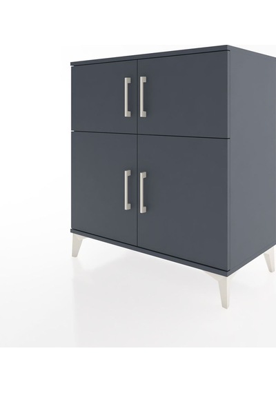 Hyperion Şifonyer 4 Raflı 4 Kapaklı 88x44x96 Antrasit-antrasit Antrasit Hyperion Şifonyer 4 Raflı 4 Kapaklı 88x44x96 Antrasit-antrasit Antrasit