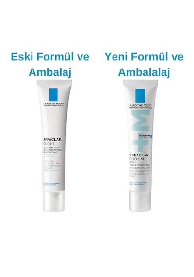 La Roche Posay Effaclar Duo+ M Akne Eğilimli Ciltler İçin Bakım Kremi 2 x 40 ML