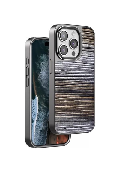 Apple iPhone Uyumlu 14 Pro Max Wave Kapak - Sarı Bz8683140744793
