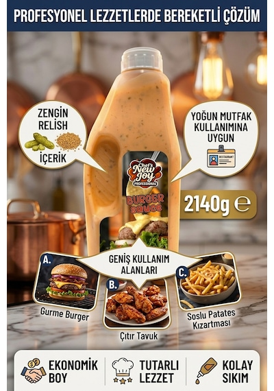 Burger Sos 2140 G X 6 Adet - 1 Koli Koli Bazlı Avantaj Paketi
