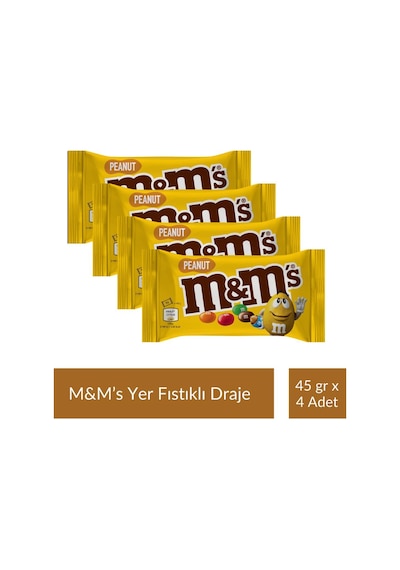 M&m's Yer Fıstıklı 45 Gr X 4 Adet