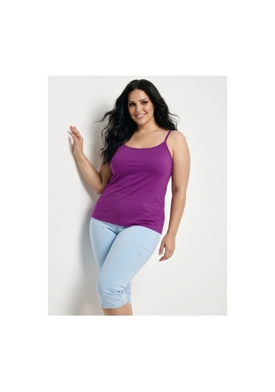 Hanezza Askılı T-shirt Fuşya - 4034988 Fuşya