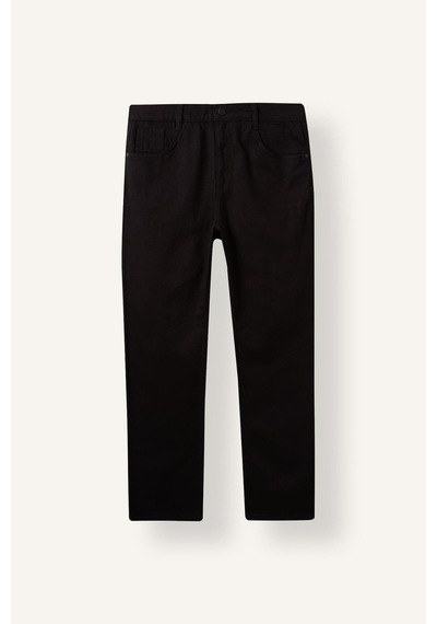Defacto Straıght Fıt Normal Bel Boru Paça Jean Pantolon H7527ax26aunm40 Siyah-nm40