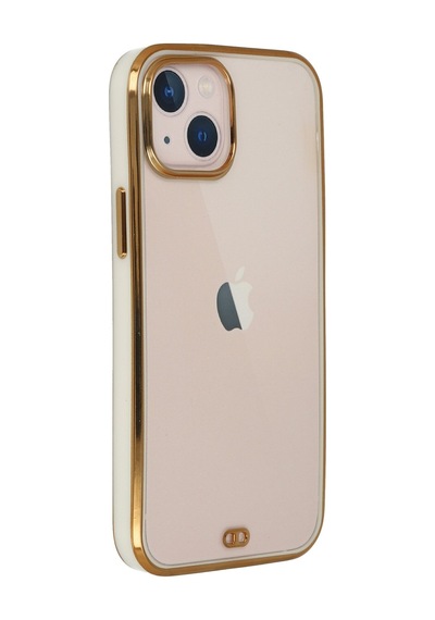 Newface - 606 - İphone 13 Kılıf Liva Silikon - Edntrend - - Beyaz