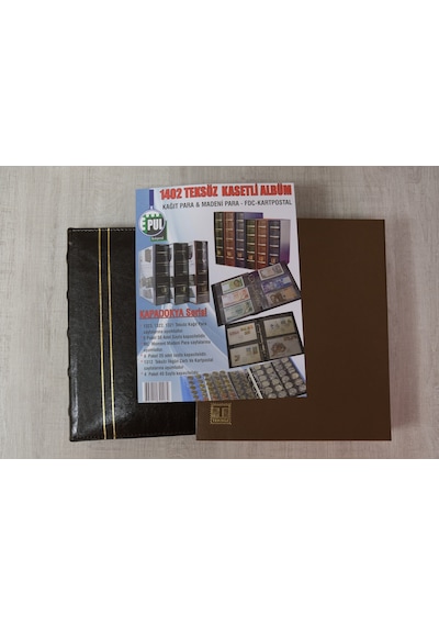 Kasetli Albüm Kağıt Para Madeni Para Fdc Kartpostal İçin-k N11.301