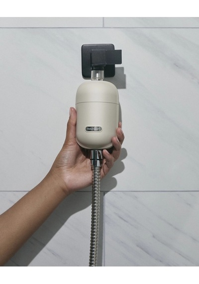 Hello Klean Shower Filter Sağlıklı Ve Ekolojik Duş Filtresi Banyo Aksesuar Seti Bej 242bat