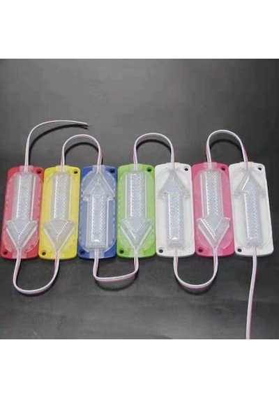 Sabit 12 V Ok Yönlü Modül Led Gün Işığı 10 Adet