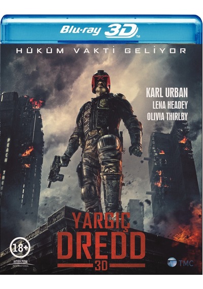 Dredd - Yargıç 3D Blu-Ray