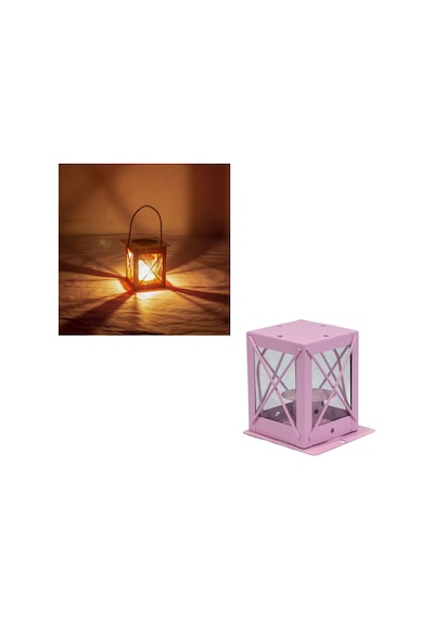 Mumluk Metal Nostalji Mumluk Dekoratif Mumluk Pembe