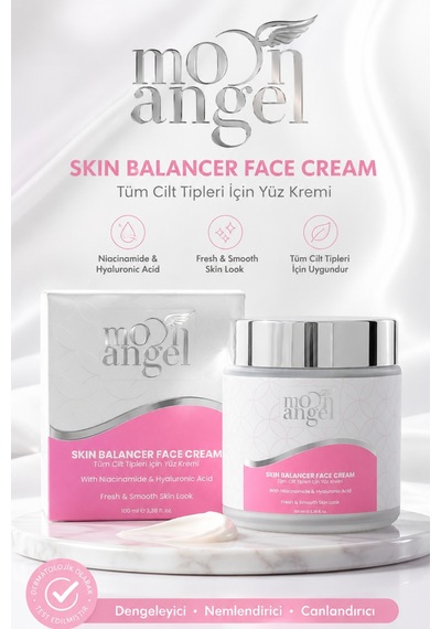 Skın Balancer Krem Karma Ve Yağlı Ciltler İçin Nemlendirici Yüz Kremi Niacinamide & Hyaluronic Acid 100 Ml