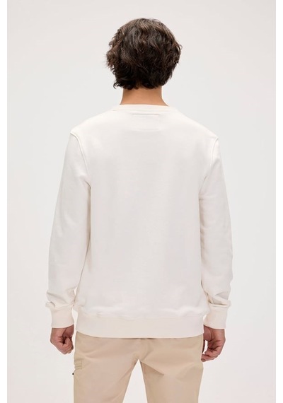 Bad Bear Marshmallow Man Marlow Crewneck 24.02.12.009-c108 BEYAZ