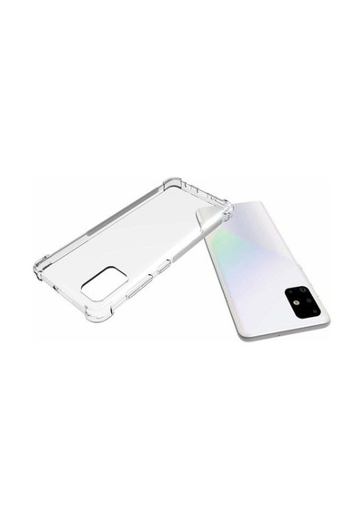 Samsung Uyumlu Galaxy Note 10 Lite Kilif Köse Korumali Seffaf Silikon 442386679