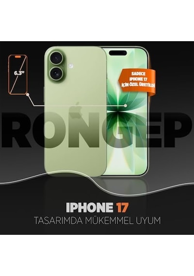 Apple İphone 17 6.3" İçin Kolay Kurulum Ekran Koruyucu Otomatik Toz Toplayan Hava Kabarcığı Bırakmayan Dokunmatik Ve Görüntü Kalitesini Bozmayan İphone 17 Ekran Koruyucu Cam