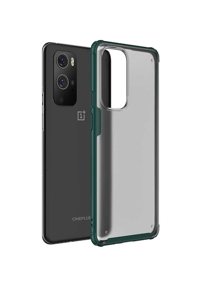Zore One Plus 9 Pro Kılıf Omsy Volks Kapak - Siyah