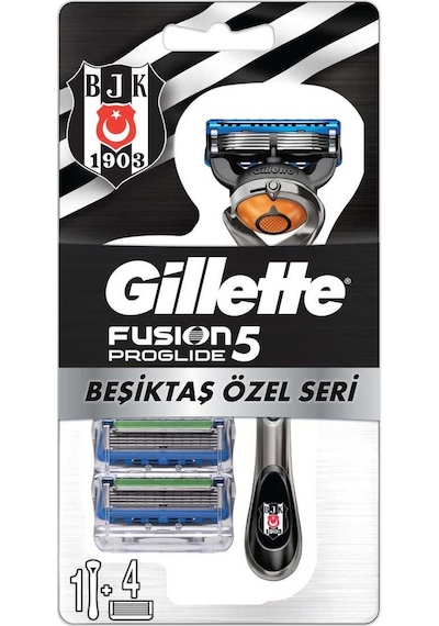 Gillette Fusion 5 Proglide Tıraş Makinesi + Yedek Başlık 4'lü