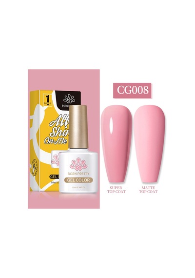 Born Pretty 10 Ml Sılky Whıte Serisi Kalıcı Oje Cg008 55845