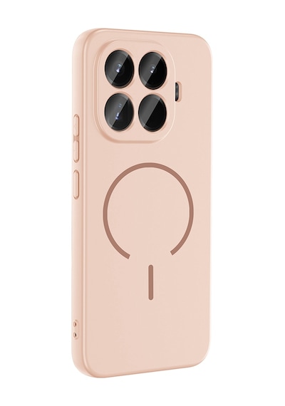 Xiaomi 15t Pro Kılıf M-safe Şarj Özellikli Mkst Meta Kapak - Titanyum-gri Gri