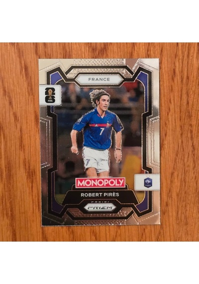 Prizm Monopoly Robert Pirès No. 10 Lisanlı Oyun Kartları - Silver