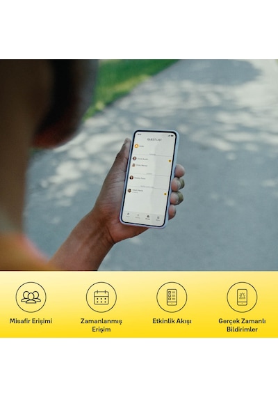 Yale Linus L2 Lite Akıllı Kilit Seti Linus, Barel Tuş Takımı Ve Wi-fi Köprüsü Siyah