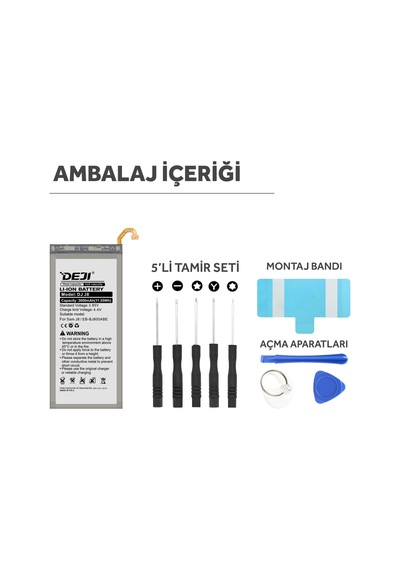 Deji Samsung Galaxy A6-J6-J8 2018 Uyumlu- J600/J800/A600 - EB-BJ800ABE Muicize Batarya