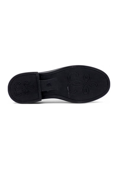 White Angel Toka Detaylı Kadın Loafer Ayakkabı Siyah