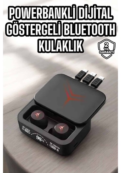 Ucuz Ve Kaliteli Bluetooth Kulaklık Tws Çoklu Şarj Girişi Yüksek Ses Kaliteli 1
