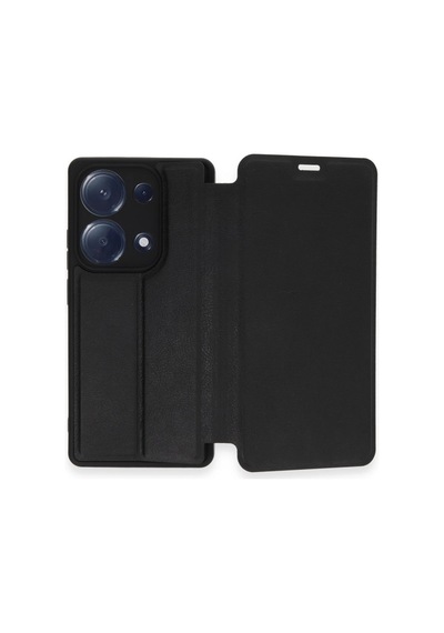 Xiaomi Redmi Note 13 Pro 4g Kılıf Flip Cover - Siyah -