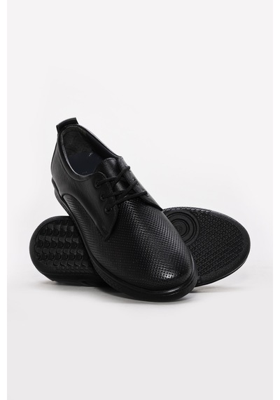 Fast Step Hakiki Deri Kadın Casual Ayakkabı 313za1016lzr Siyah