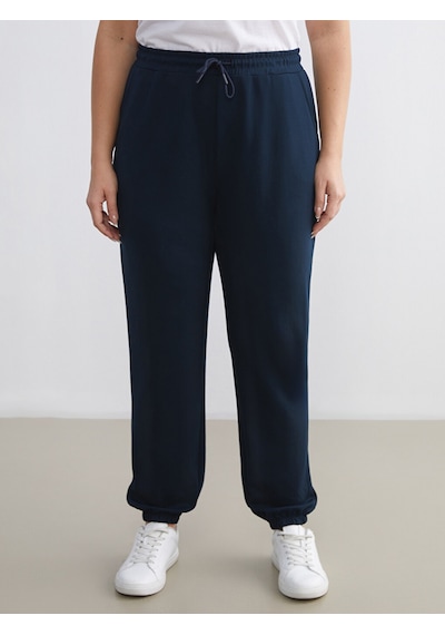 Lcw Everyday Lacivert Beli Lastikli Kadın Jogger Eşofman Altı