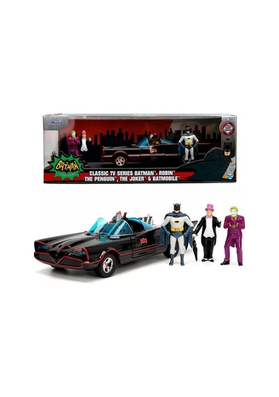 Batman Model Araba 1966 Class. Batmobile Deluxe 1:23
