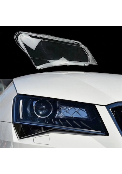 Skoda Superb B8 2016 - 2019 Far Camı Sağ