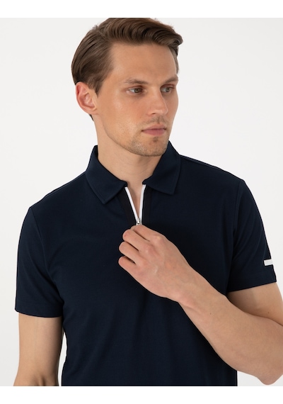 Pierre Cardin Erkek Lacivert Tişört 50302623-vr033 Lacivert