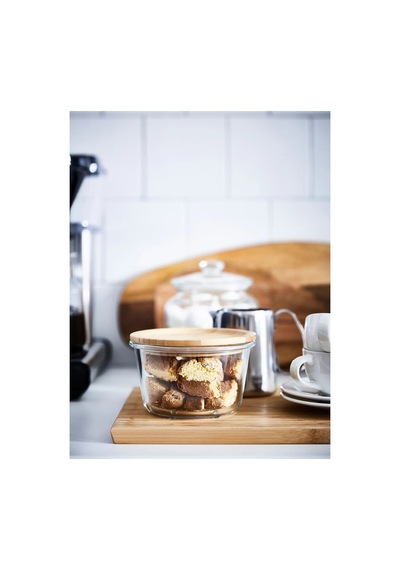 Ikea 365+ Ikeasakpk1-1 Bambu Kavanoz Kapağı 14 Cm Kahverengi