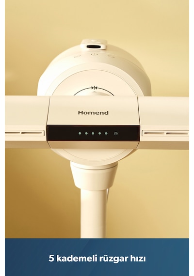 Homend Aerocool 9013h Zaman Ayarlı Çok Yönlü Vantilatör