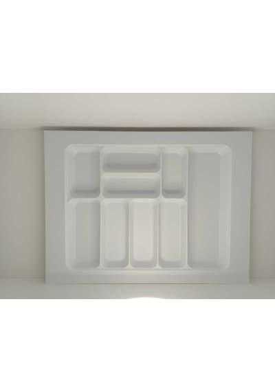 65x49 Cm. 9 Gözlü Beyaz Çekmece Içi Kaşıklık 54 41 Cm'e Kadar Kesebilirsiniz - 65x49byz Beyaz