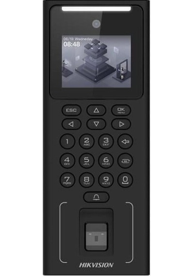 Hıkvısıon Ds-k1t321mfwx Yüz Tanıma Ve Parmak İzi Kontrol Terminali